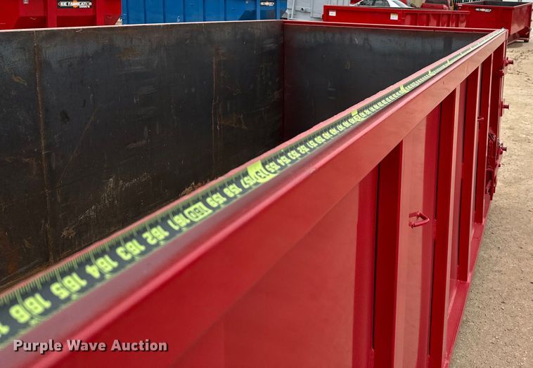 image for item EJ0296 Okie Fabrication roll-off container 