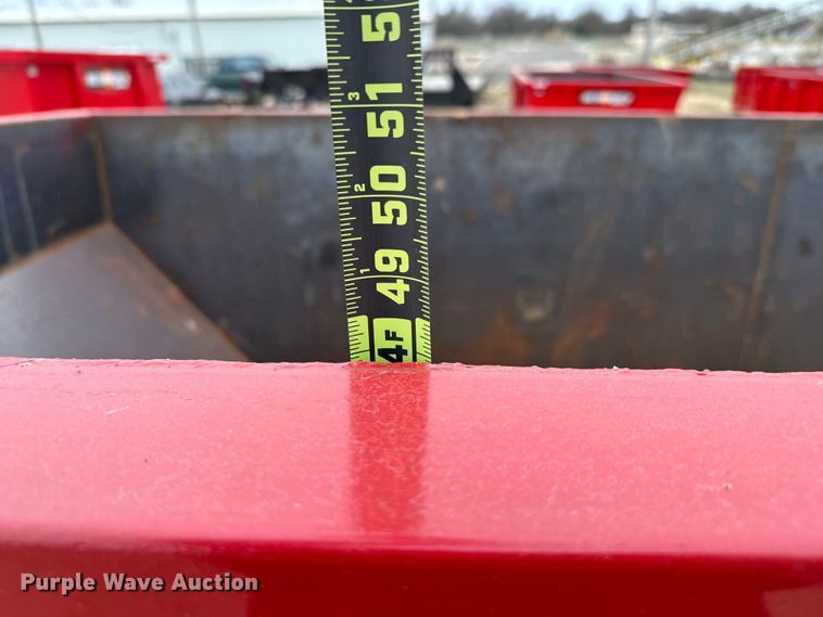 image for item EJ0296 Okie Fabrication roll-off container 