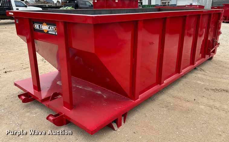 image for item EJ0297 Okie Fabrication roll-off container 