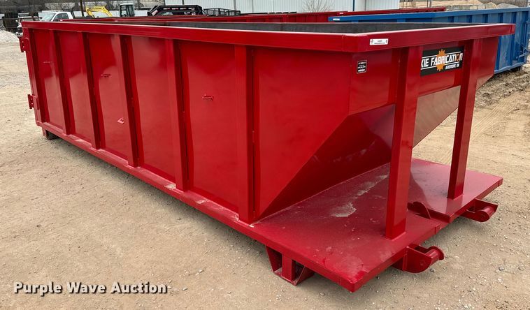 image for item EJ0297 Okie Fabrication roll-off container 