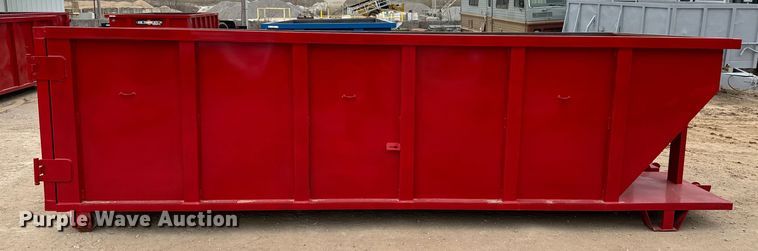 image for item EJ0297 Okie Fabrication roll-off container 