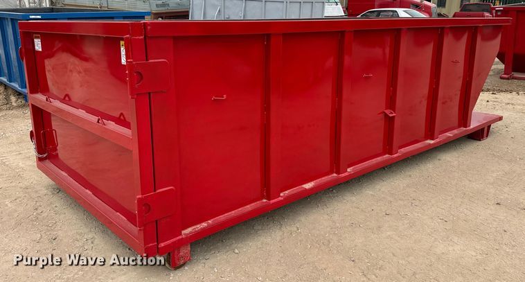 image for item EJ0297 Okie Fabrication roll-off container 