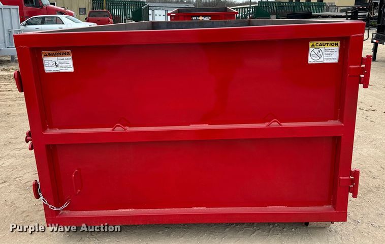 image for item EJ0297 Okie Fabrication roll-off container 