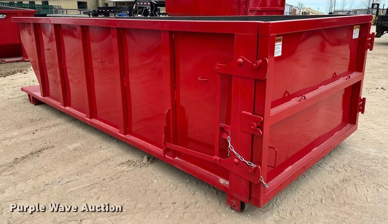 image for item EJ0297 Okie Fabrication roll-off container 