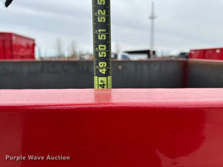 image for item EJ0297 Okie Fabrication roll-off container 