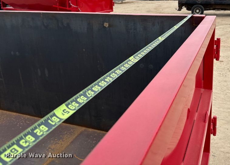 image for item EJ0297 Okie Fabrication roll-off container 