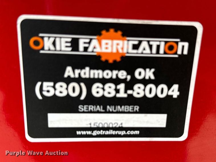 image for item EJ0297 Okie Fabrication roll-off container 