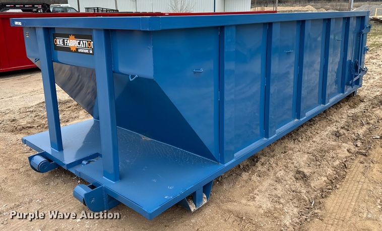 image for item EJ0298 Okie Fabrication roll-off container 