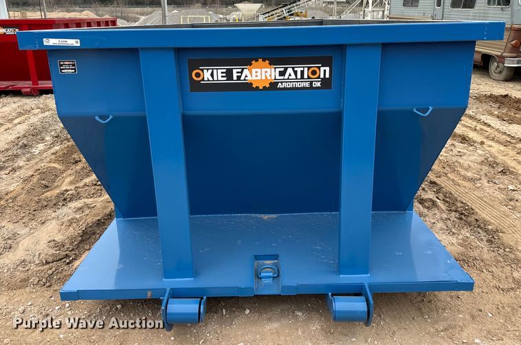 image for item EJ0298 Okie Fabrication roll-off container 