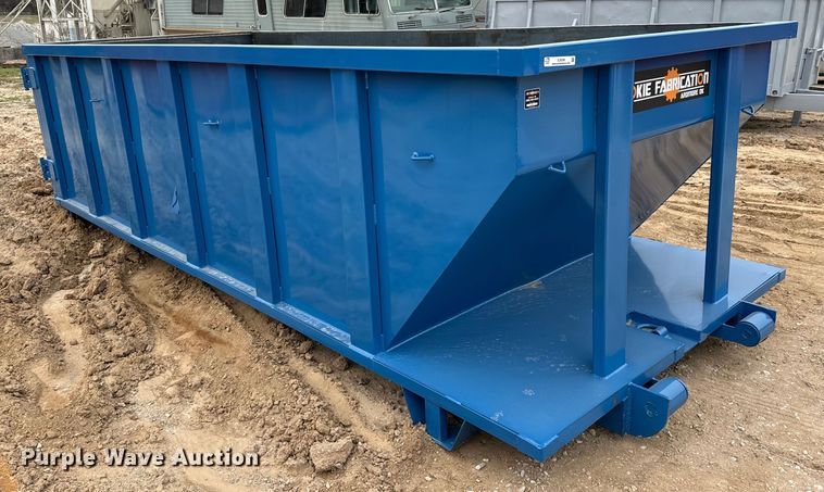 image for item EJ0298 Okie Fabrication roll-off container 