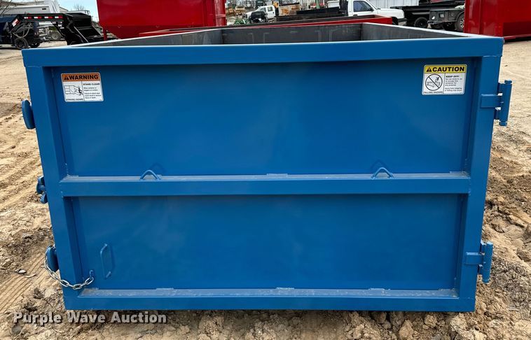image for item EJ0298 Okie Fabrication roll-off container 