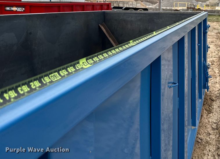 image for item EJ0298 Okie Fabrication roll-off container 