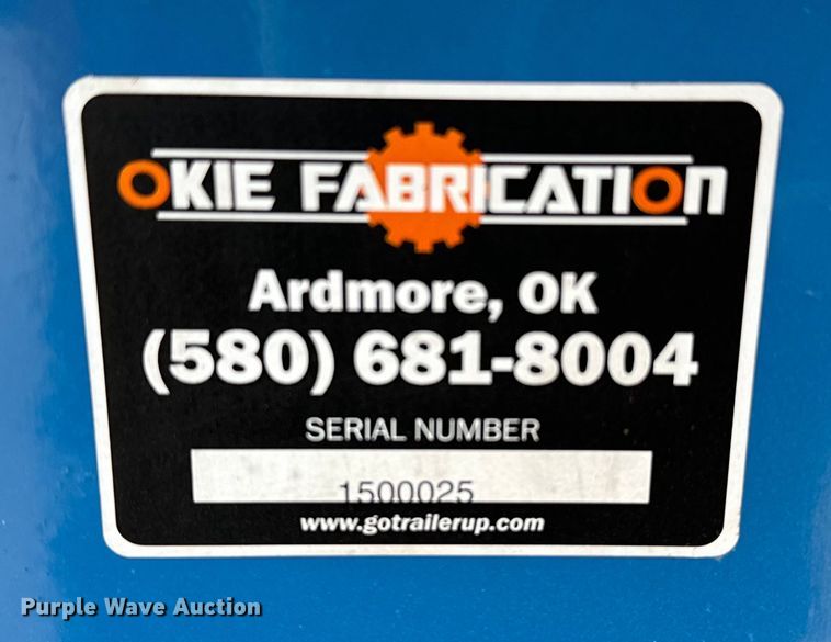 image for item EJ0298 Okie Fabrication roll-off container 