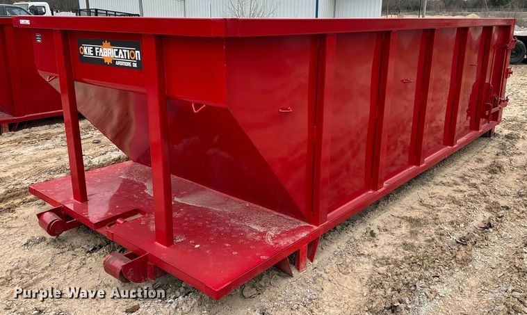 image for item EJ0300 Okie Fabrication roll-off container 