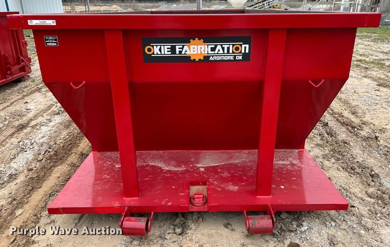 image for item EJ0300 Okie Fabrication roll-off container 