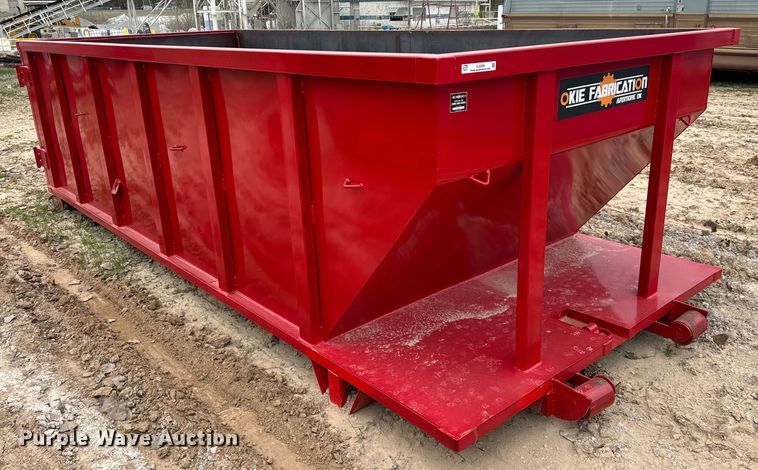 image for item EJ0300 Okie Fabrication roll-off container 