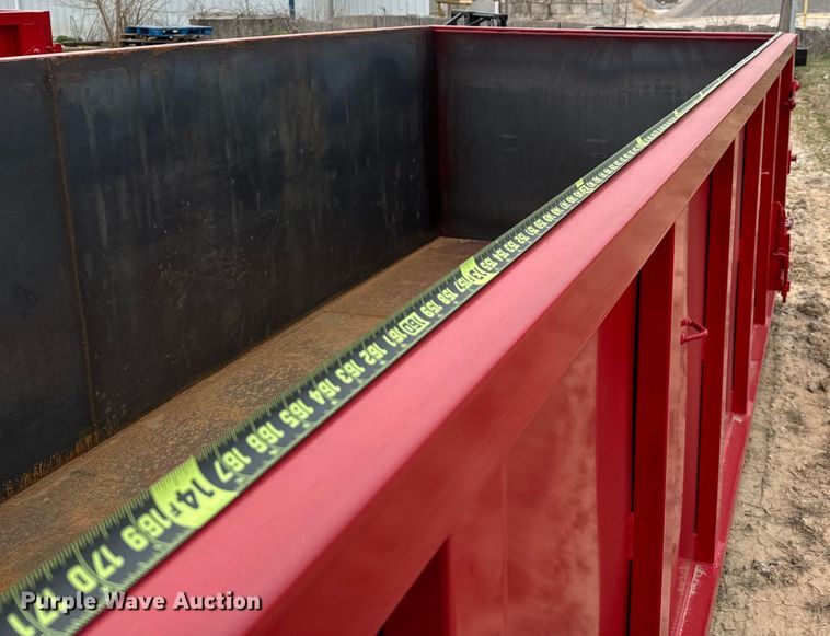 image for item EJ0300 Okie Fabrication roll-off container 