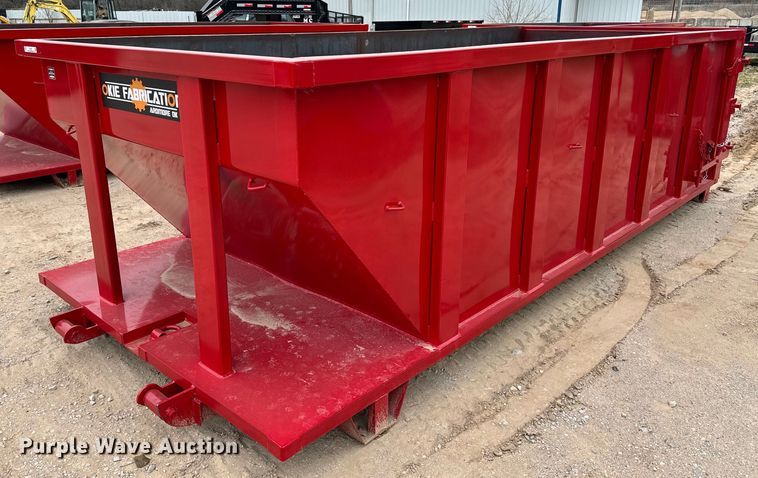 image for item EJ0301 Okie Fabrication roll-off container 