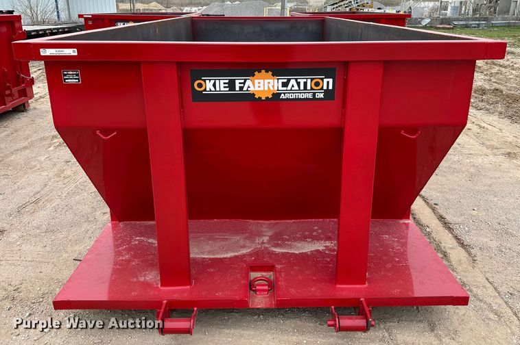 image for item EJ0301 Okie Fabrication roll-off container 