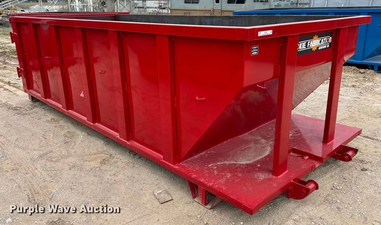image for item EJ0301 Okie Fabrication roll-off container 