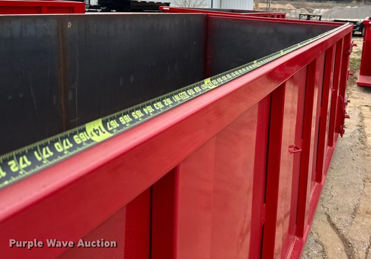 image for item EJ0301 Okie Fabrication roll-off container 