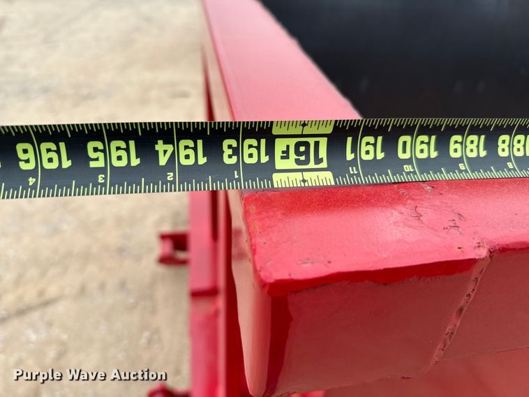 image for item EJ0301 Okie Fabrication roll-off container 