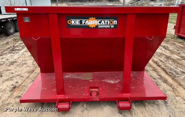 image for item EJ0302 Okie Fabrication roll-off container 