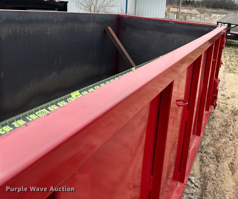 image for item EJ0302 Okie Fabrication roll-off container 