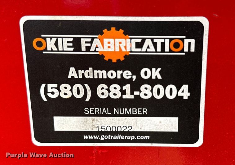 image for item EJ0302 Okie Fabrication roll-off container 