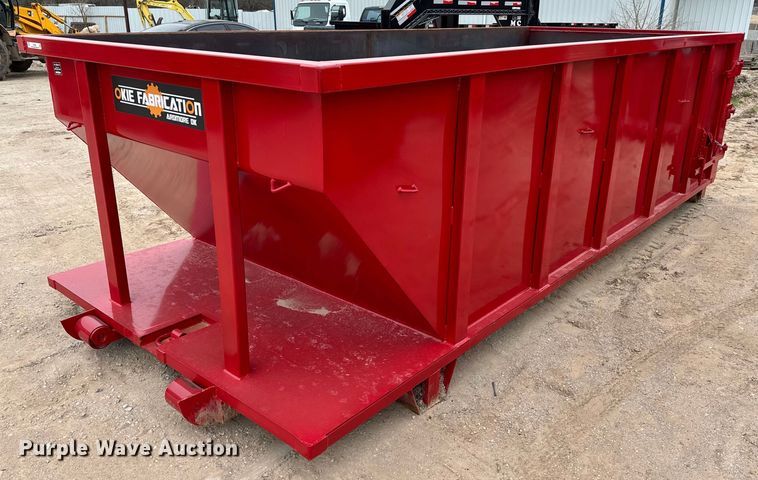 image for item EJ0303 Okie Fabrication roll-off container 