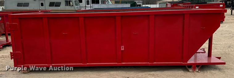 image for item EJ0303 Okie Fabrication roll-off container 