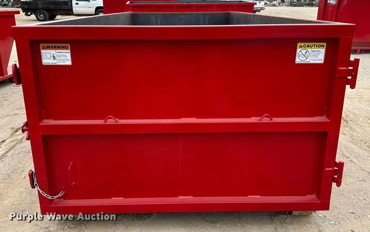 image for item EJ0303 Okie Fabrication roll-off container 