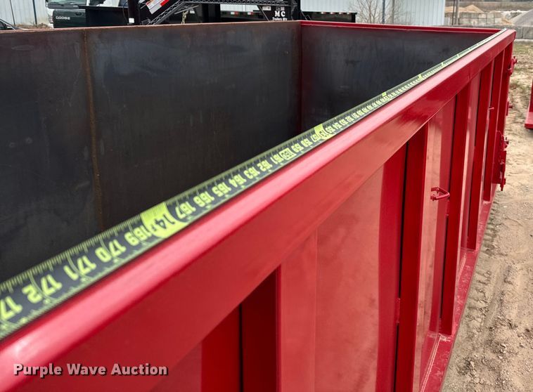 image for item EJ0303 Okie Fabrication roll-off container 