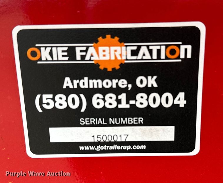 image for item EJ0303 Okie Fabrication roll-off container 