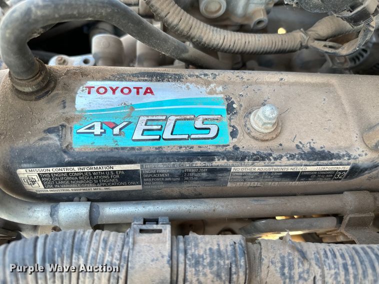 image for item EJ0322 Toyota 8FGU15 forklift