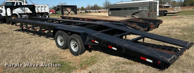 image for item EJ0329 2014 Kaufman equipment trailer