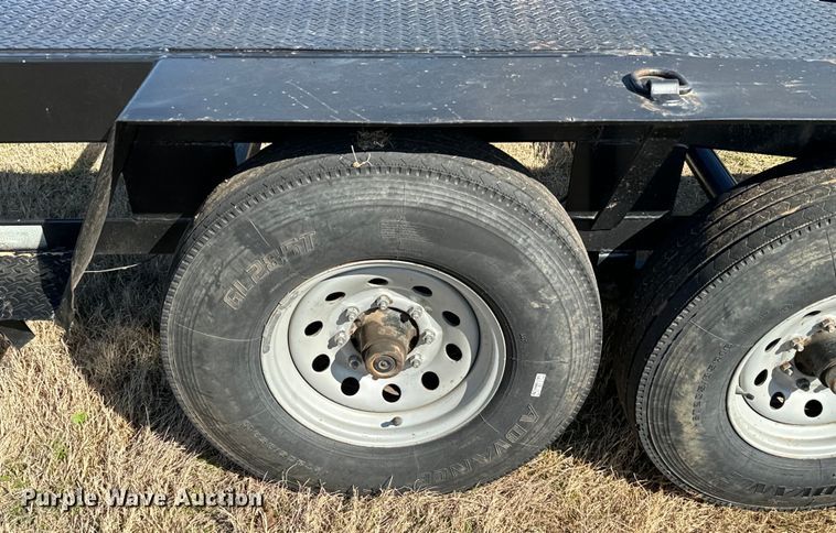 image for item EJ0329 2014 Kaufman equipment trailer