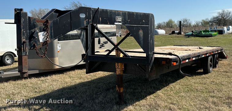 image for item EJ0330 1996 Belshe  FB-18 equipment trailer