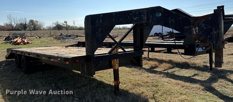 image for item EJ0330 1996 Belshe  FB-18 equipment trailer