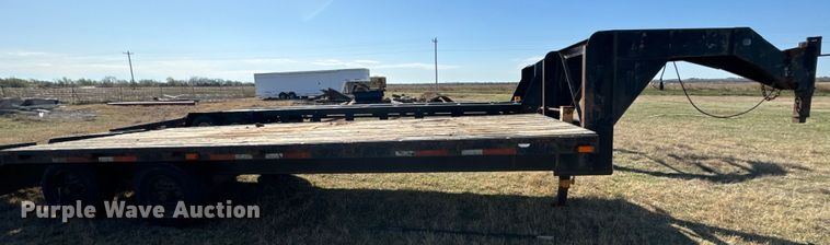 image for item EJ0330 1996 Belshe  FB-18 equipment trailer