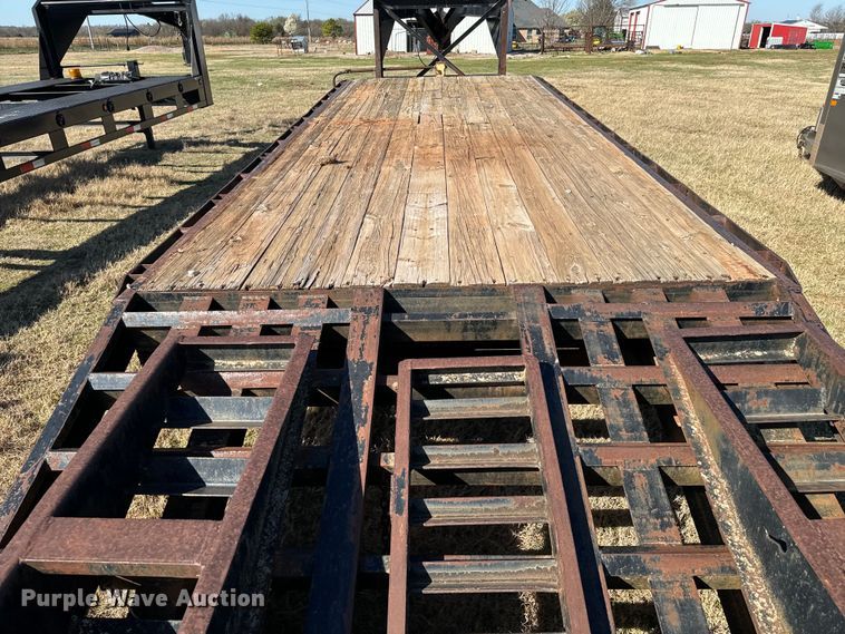 image for item EJ0330 1996 Belshe  FB-18 equipment trailer