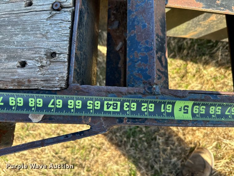 image for item EJ0330 1996 Belshe  FB-18 equipment trailer