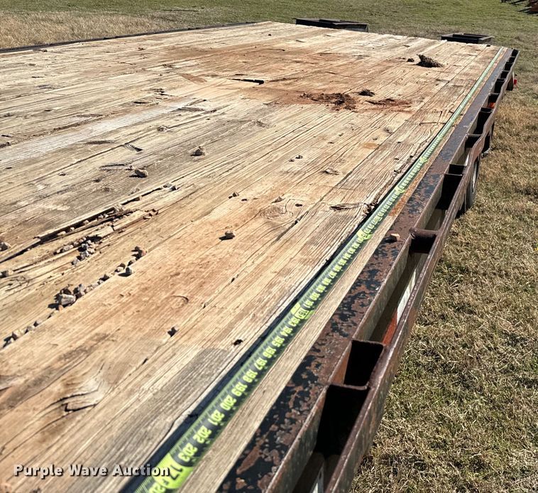 image for item EJ0330 1996 Belshe  FB-18 equipment trailer