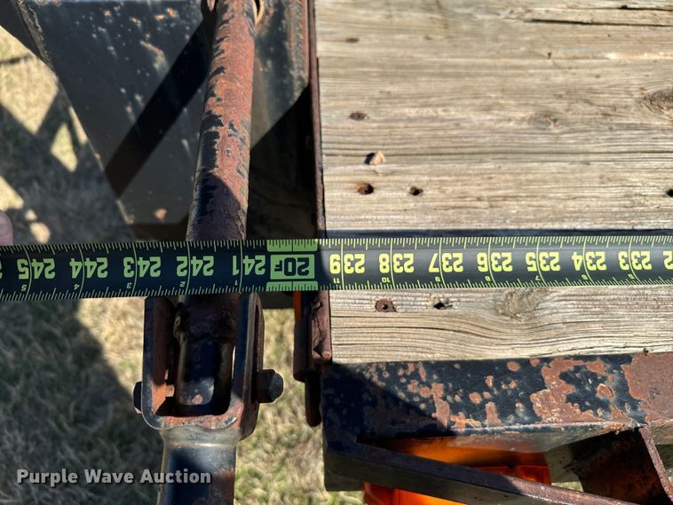 image for item EJ0330 1996 Belshe  FB-18 equipment trailer