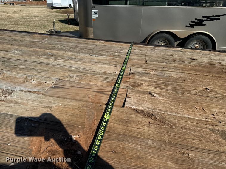 image for item EJ0330 1996 Belshe  FB-18 equipment trailer