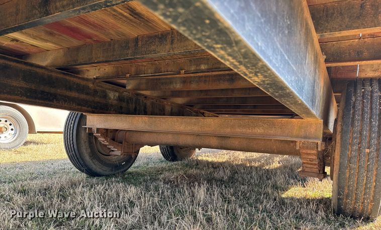 image for item EJ0330 1996 Belshe  FB-18 equipment trailer