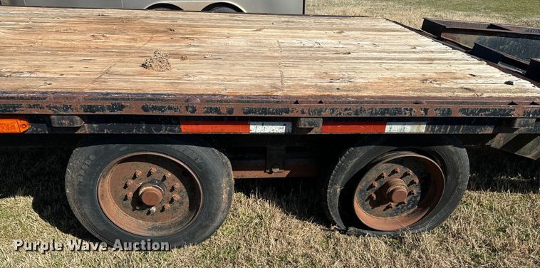 image for item EJ0330 1996 Belshe  FB-18 equipment trailer
