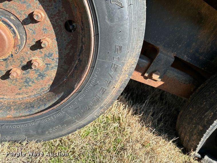 image for item EJ0330 1996 Belshe  FB-18 equipment trailer