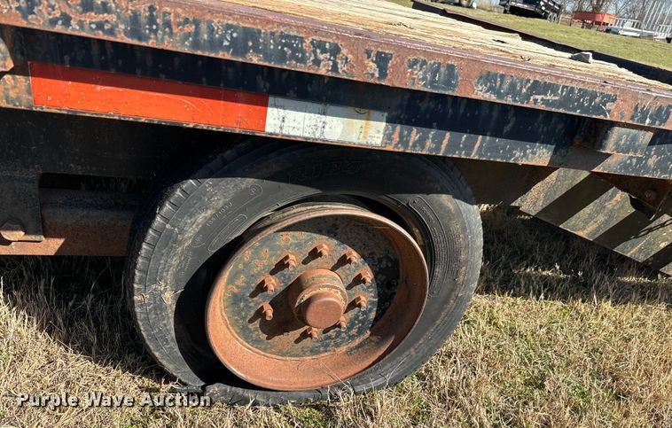 image for item EJ0330 1996 Belshe  FB-18 equipment trailer