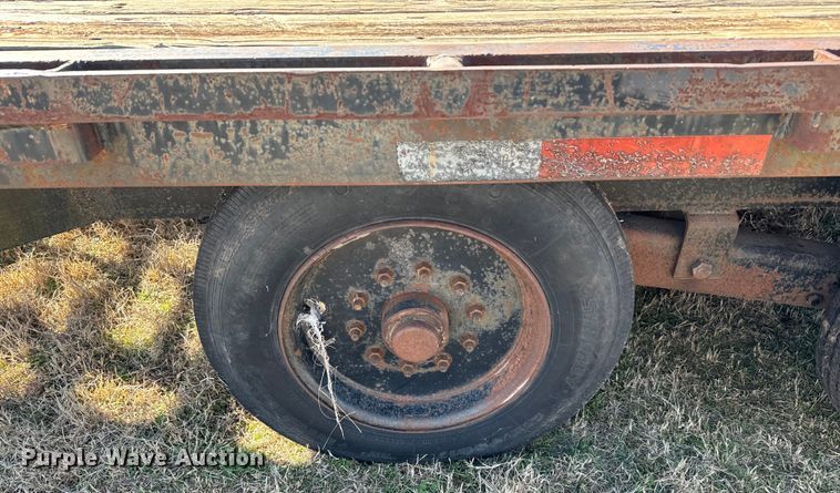 image for item EJ0330 1996 Belshe  FB-18 equipment trailer